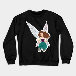 Fairy pirate girl Crewneck Sweatshirt